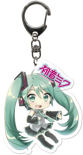 Hatsune Miku - Acryl Keychain - Hatsune Miku with Charm poster