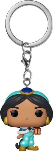 Funko POP! Keychain: Disney Princess Holiday - Jasmine poster