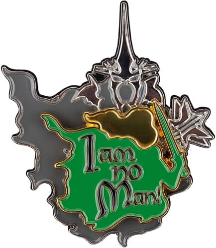 WETA Workshop - The Lord of the Rings Trilogy - I Am No Man! Stackable Enamel Pin Set poster