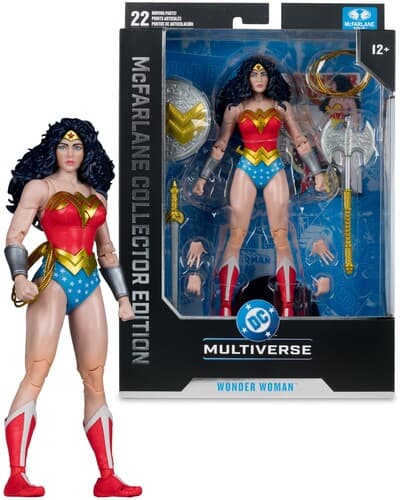 McFarlane Collector Edition #61 - DC Multiverse - Wonder Woman (DC Classic) 7"" Deluxe Action Figure poster