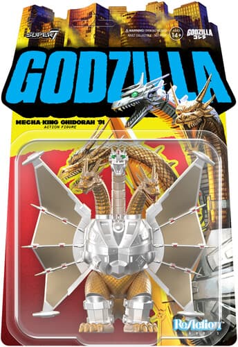 Super7 - Toho - ReAction Figures Wv11 - Mecha King Ghidorah poster
