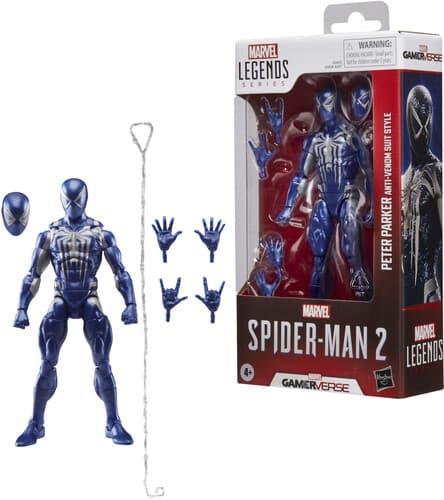 Spider-Man 2 - Marvel Legends: Gamerverse - Peter Parker Anti-Venom Suit Action Figure poster