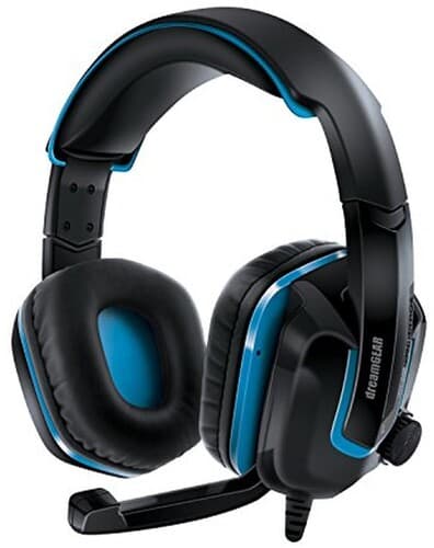 DreamGear DGPS4-6447 PS4 GRX-440 Game Headset - Boom Mic (Black/Blue) poster
