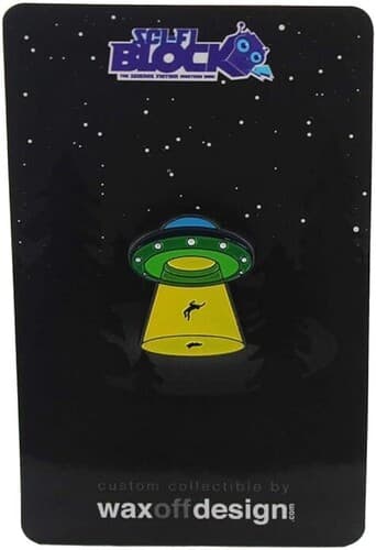 Alien Abduction Enamel Pin poster