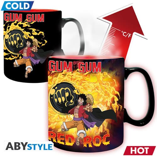 One Piece - Magic Mug - Luffy vs. Kaidou Heat Change Mug poster