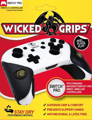 Wicked-Grips High Performance Controller Grips for Nintendo Switch poster