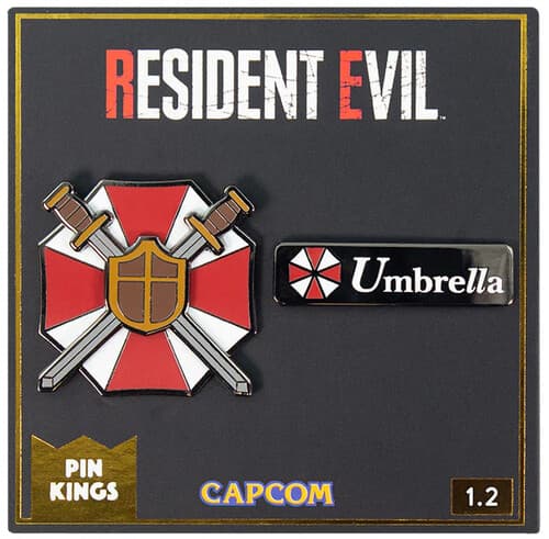 Numskull - Pin Kings - Resident Evil Enamel Pin Badge Set 1.2 poster