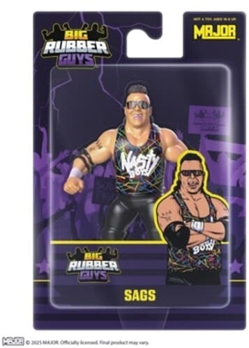 Big Rubber Guys - Wrestling - Nasty Boys: Sags 8"" Figure poster