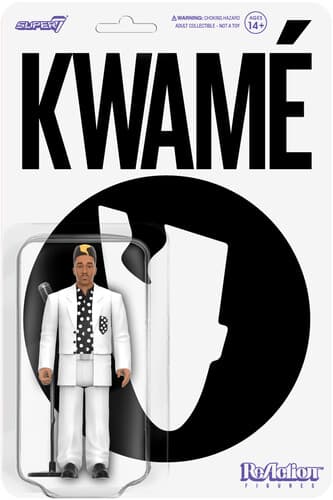 Super7 - Kwame - ReAction Figures Wv2 - Kwame (White/Black Polka Dot) poster