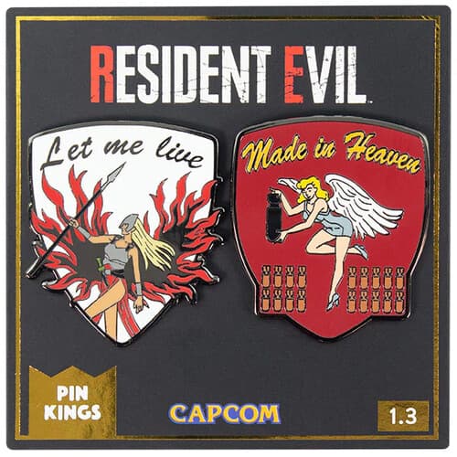 Numskull - Pin Kings - Resident Evil Enamel Pin Badge Set 1.3 poster