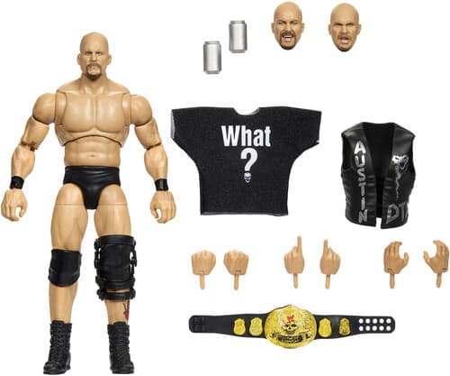 WWE Ultimate Edition 6"" ''Stone Cold'' Steve Austin Action Figure poster