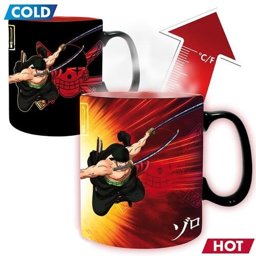 One Piece - Magic Mug - Zoro & Sanji Heat Change Mug poster
