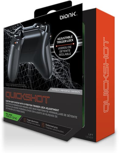 BIONIK BNK-9011 Xbox One Quickshot Custom Controller Grip And Dual Trigger Locks poster
