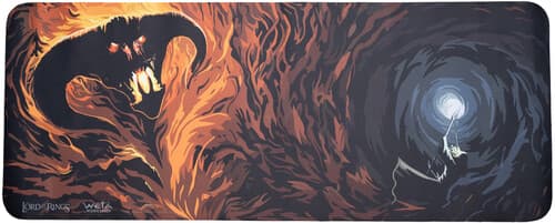 WETA Workshop - The Lord of the Rings Trilogy - Gandalf & The Balrog in Moria Desk Mat poster
