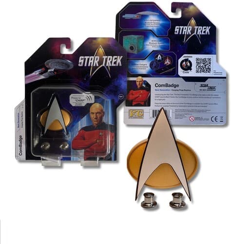 Fametek STCOB - Star Trek: The Next Generation - Chirping ComBadge Pin poster
