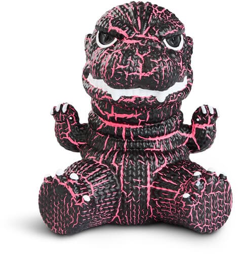 Handmade by Robots - Godzilla #379 (Pink & Black Crackle) poster