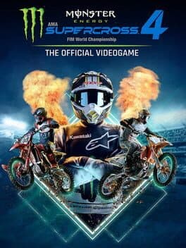 Monster Energy Supercross: The Official Videogame 4 poster