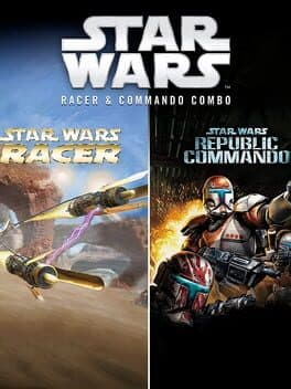 Star Wars Racer and Commando Combo poster