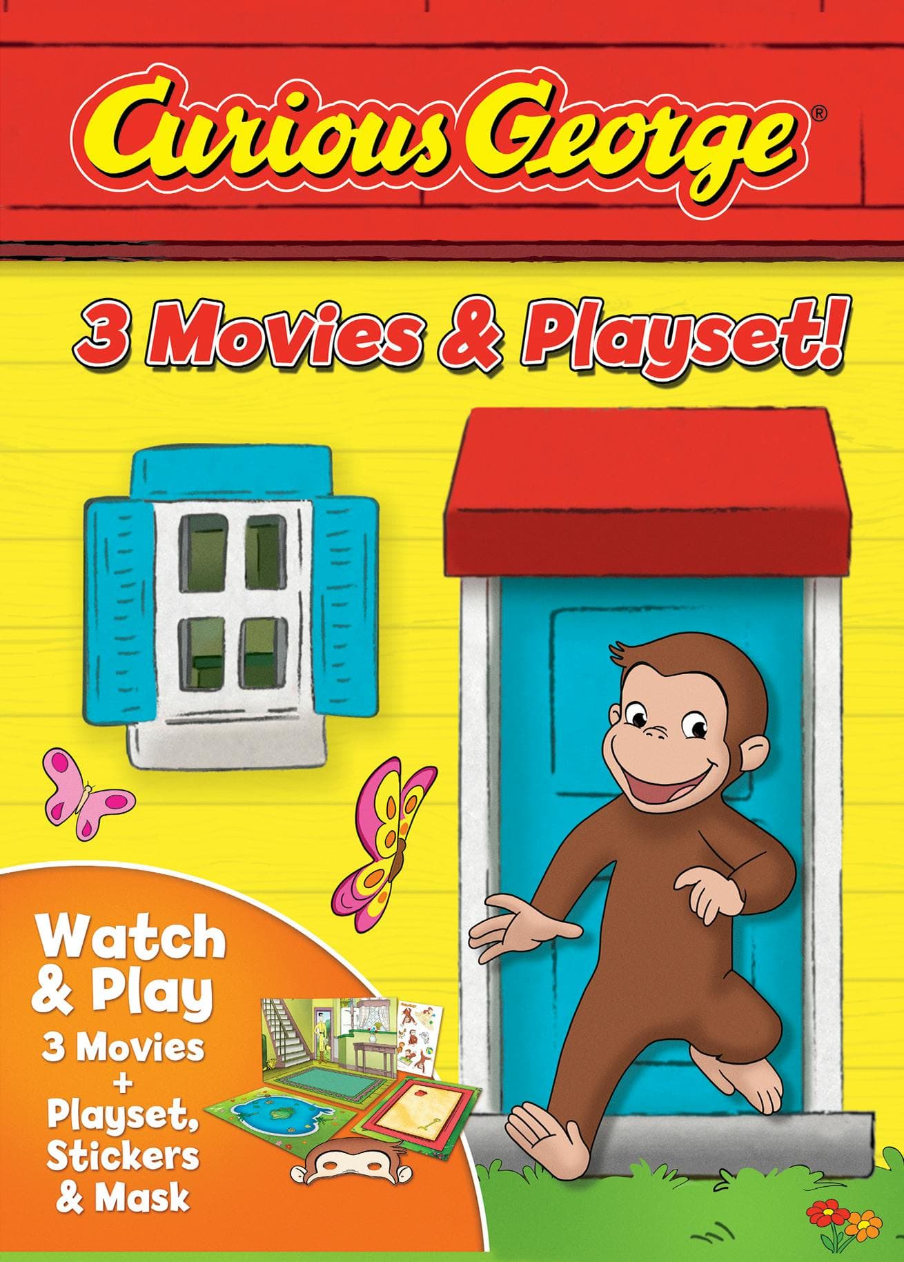 Curious George: 3 Movies & Playset poster