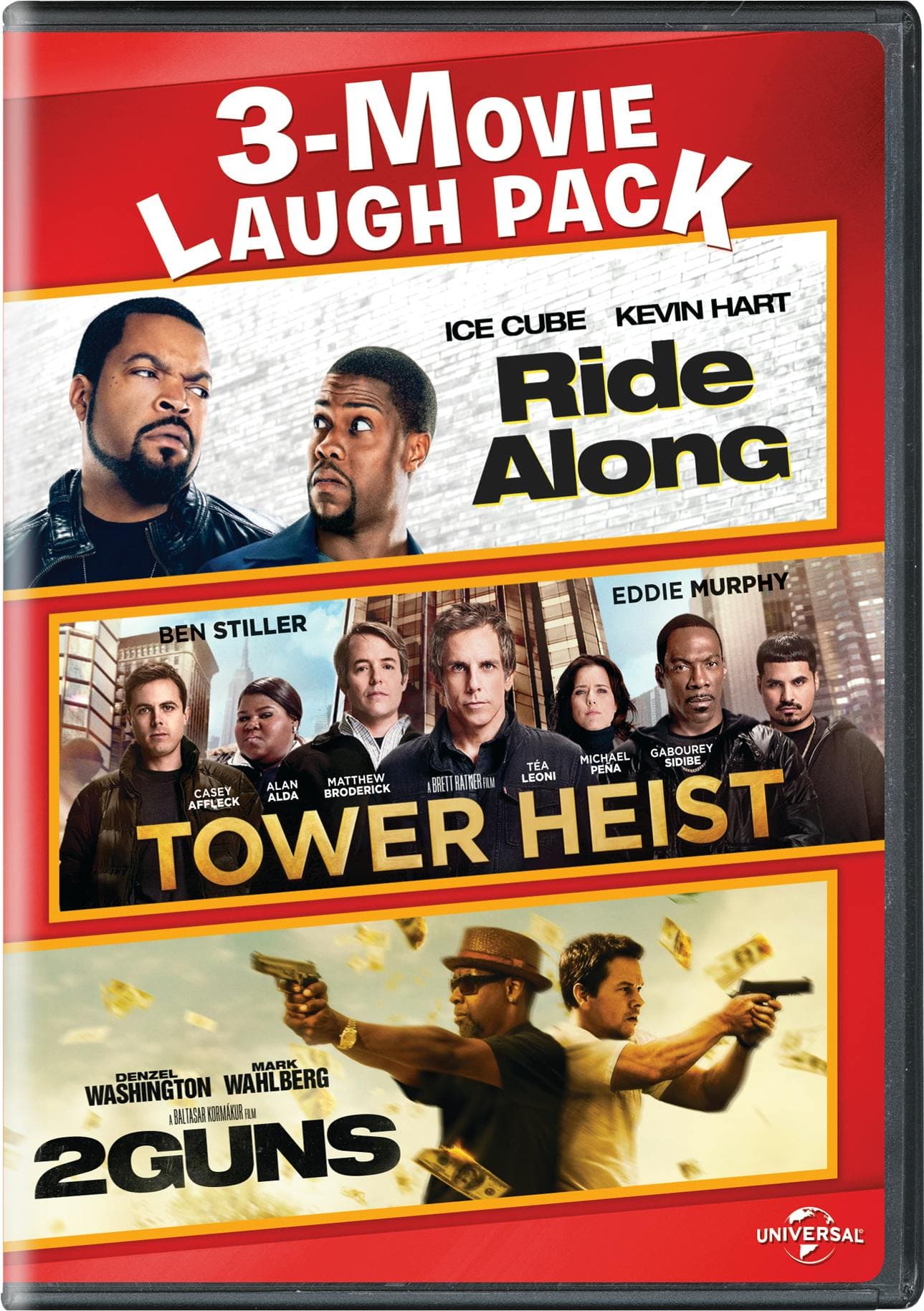 Ride Along/Tower Heist/2 Guns poster