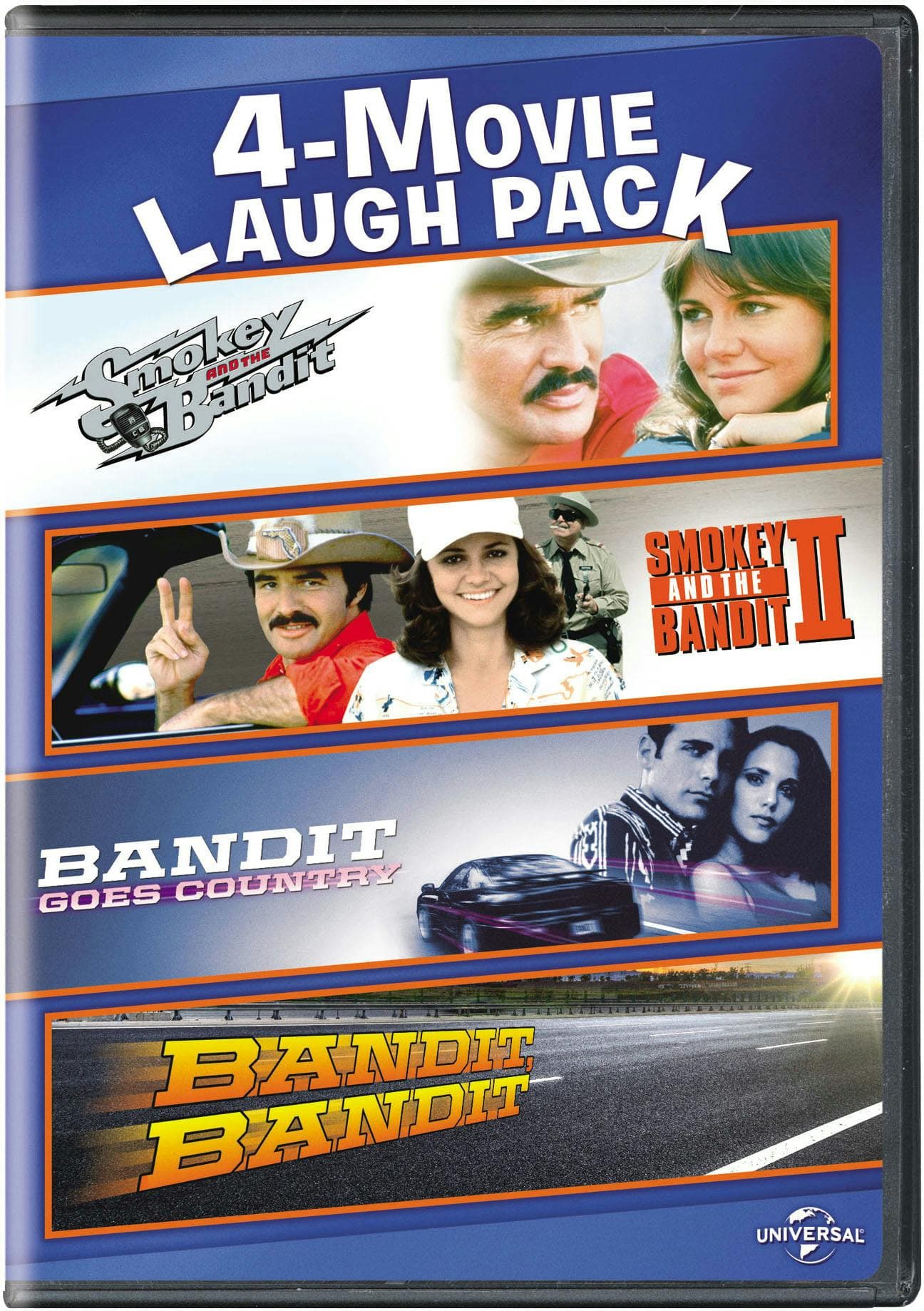Smokey and the Bandit: 4-movie collection poster