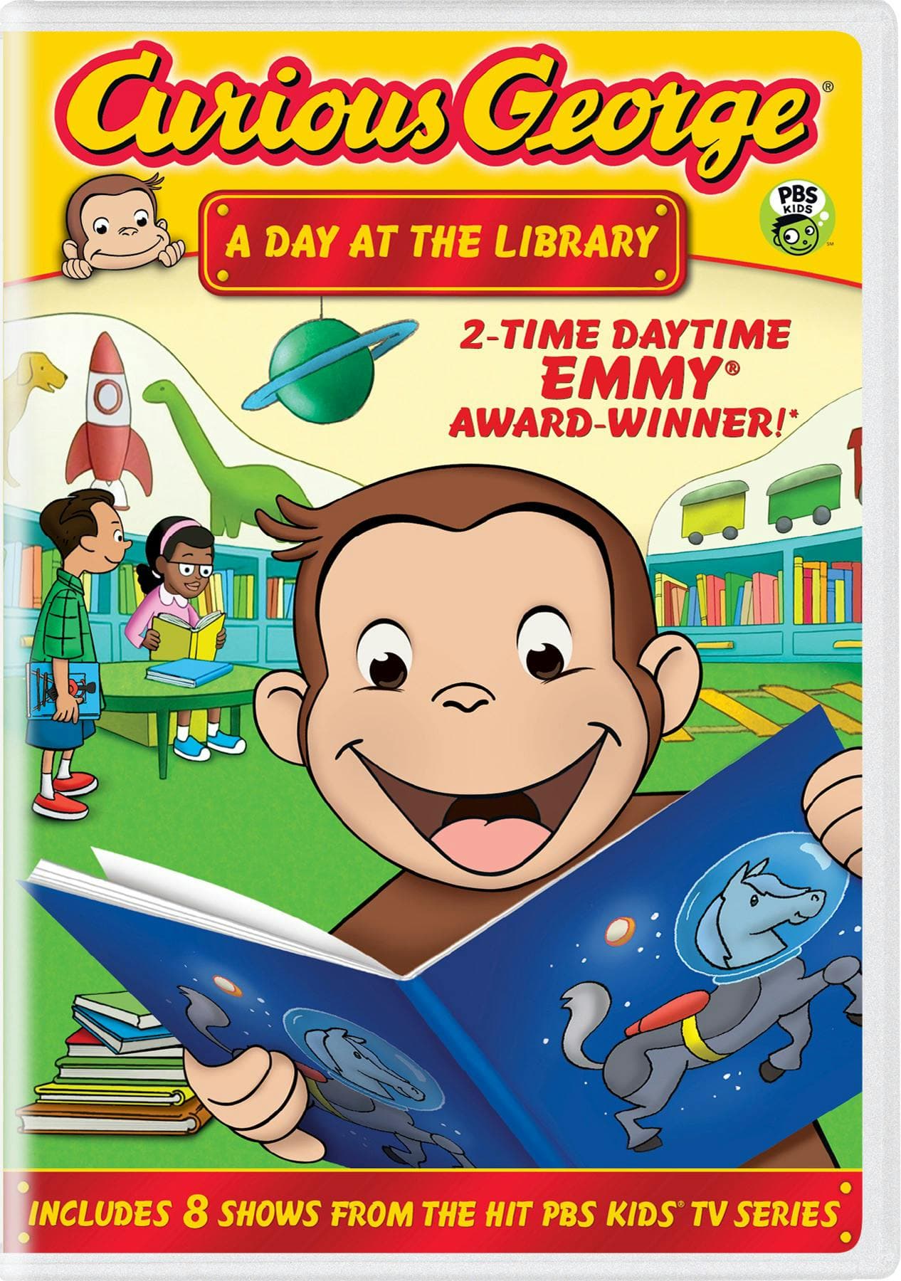 Curious George: A Day at the Library poster