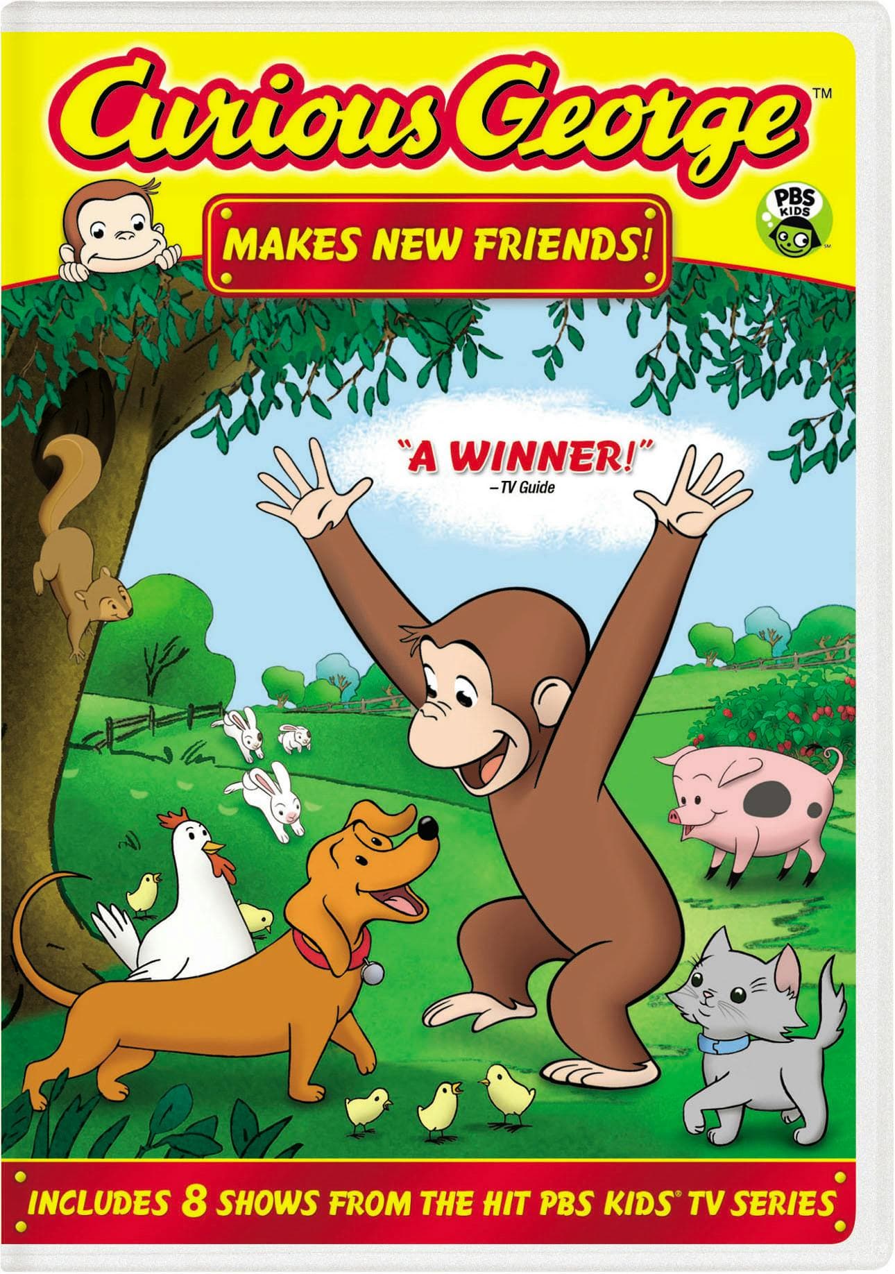 Curious George: Makes New Friends! poster