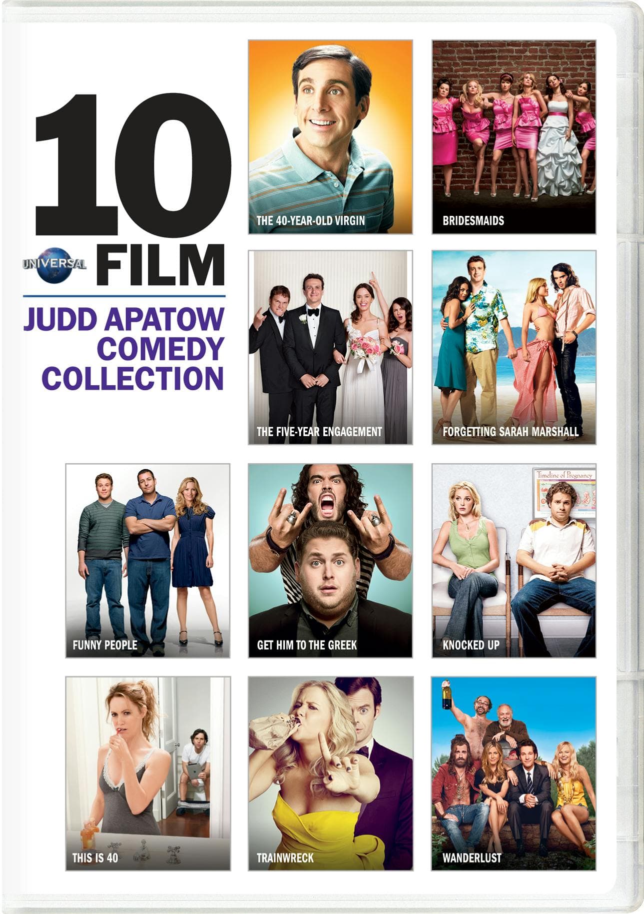 Universal 10-Film Judd Apatow Comedy Collection poster