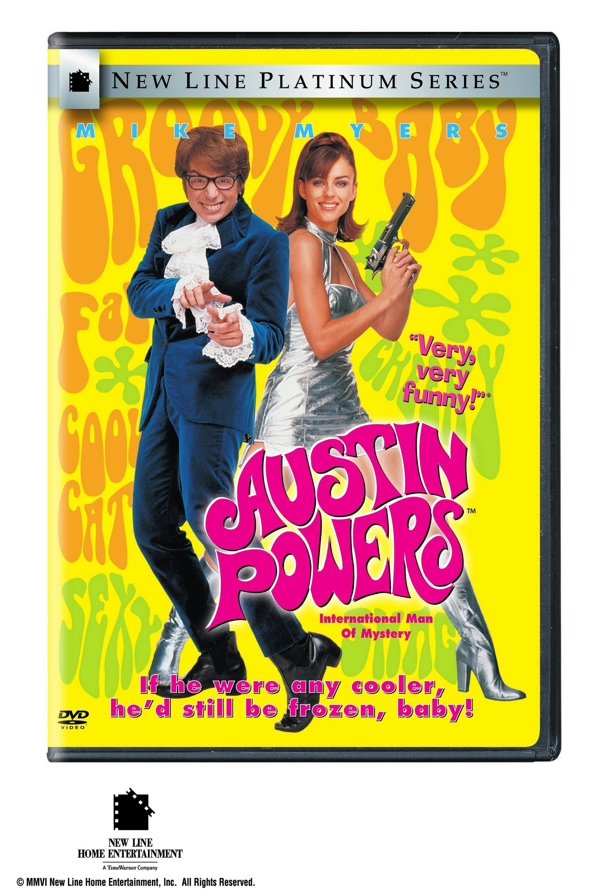 Austin Powers: International Man of Mystery poster