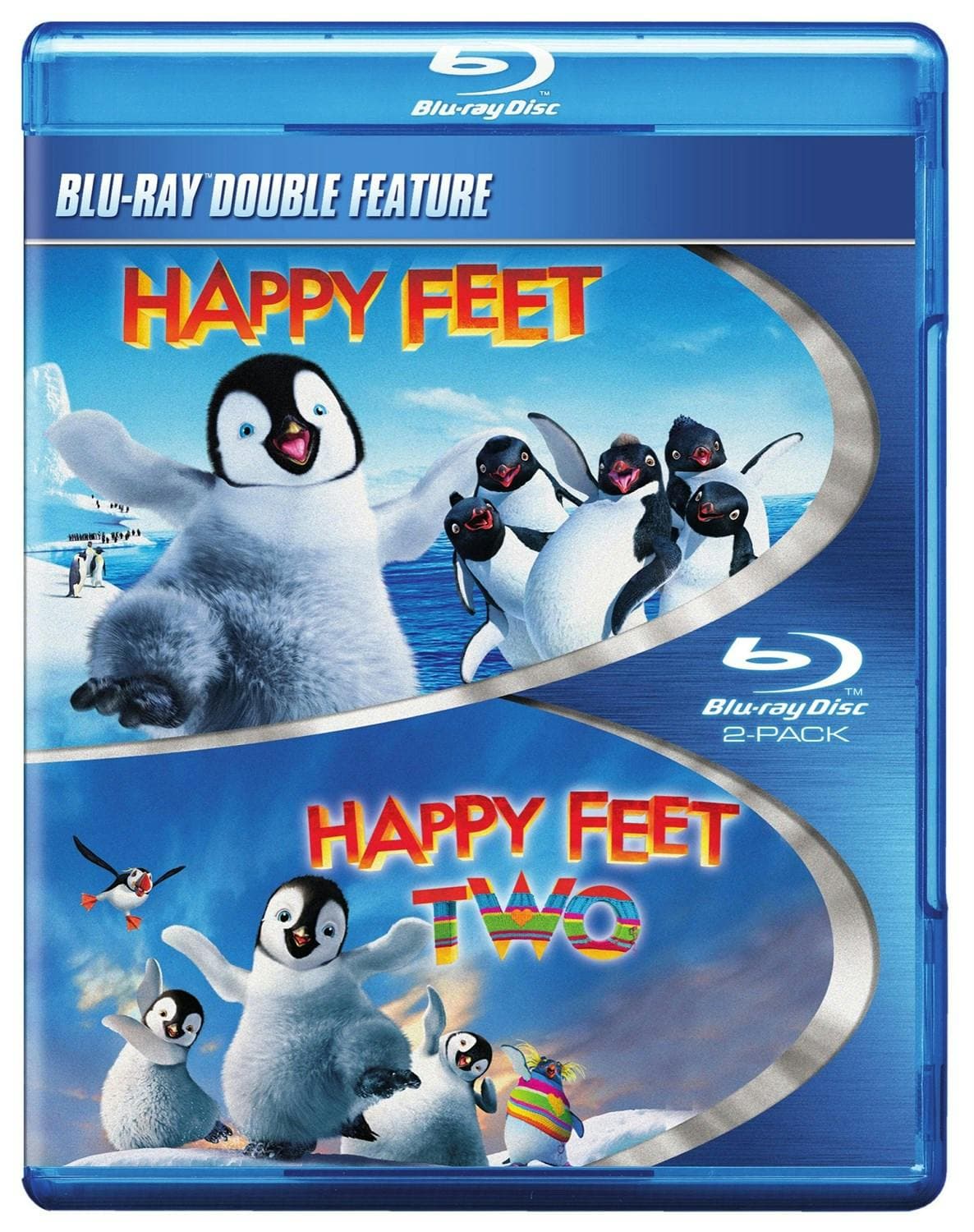Happy Feet 1 & 2 poster