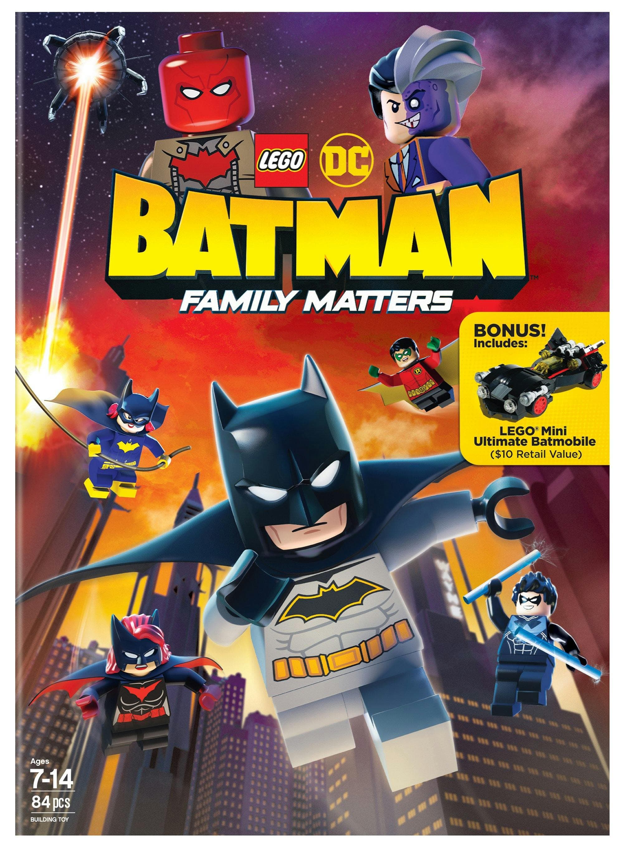 LEGO DC: Batman: Family Matters w/ LEGO Batmobile Premium poster
