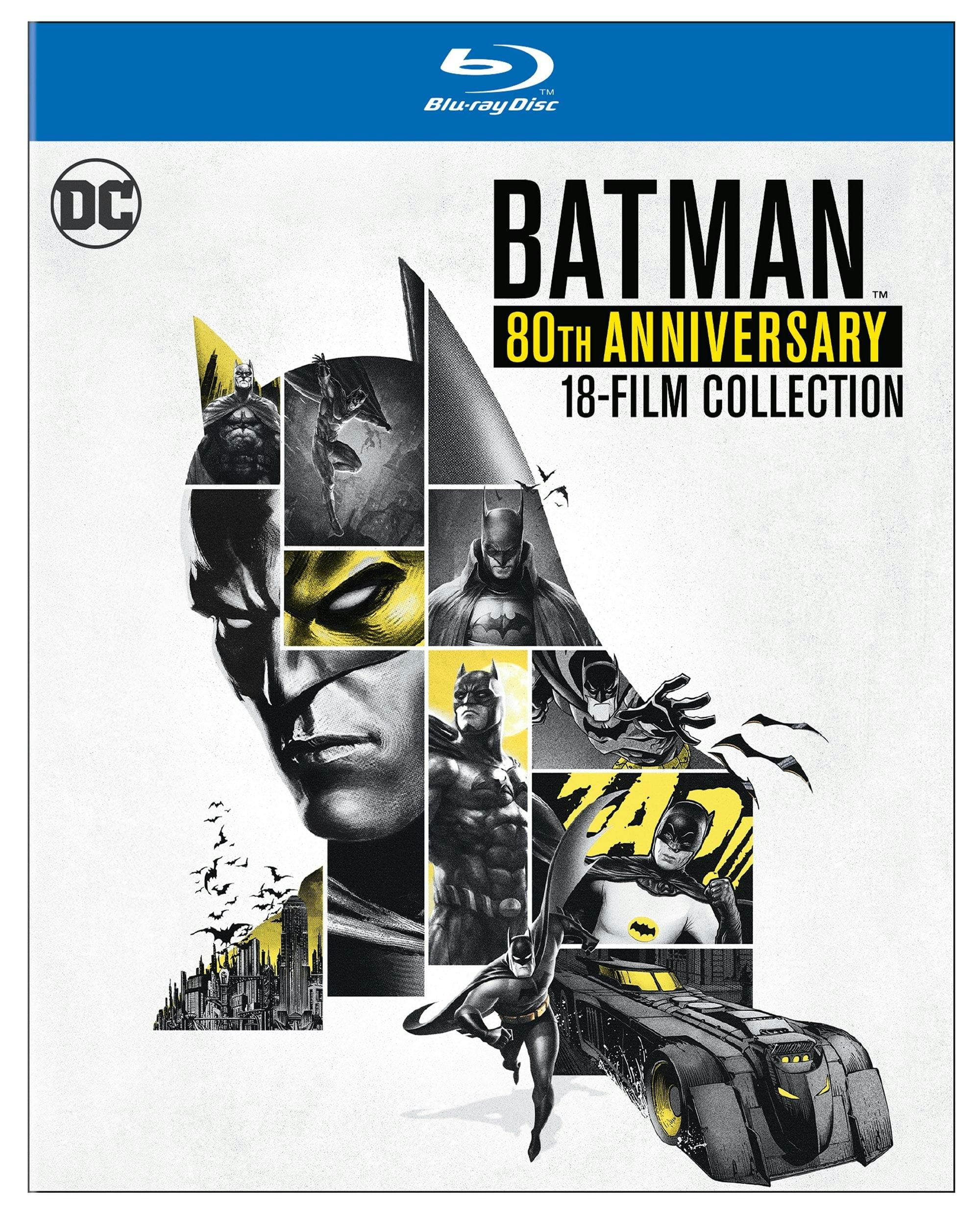 Batman 80th Anniversary Animated 18-film Collection (Box Set) poster