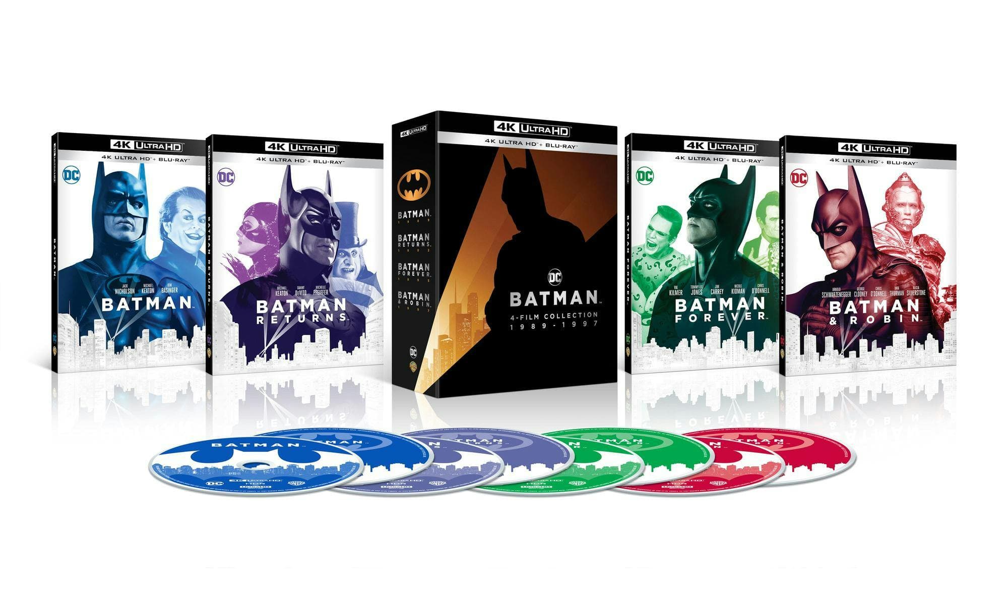 Batman 4-film Collection (4K Ultra HD + Blu-ray (Ultimate Collector's Edition)) poster