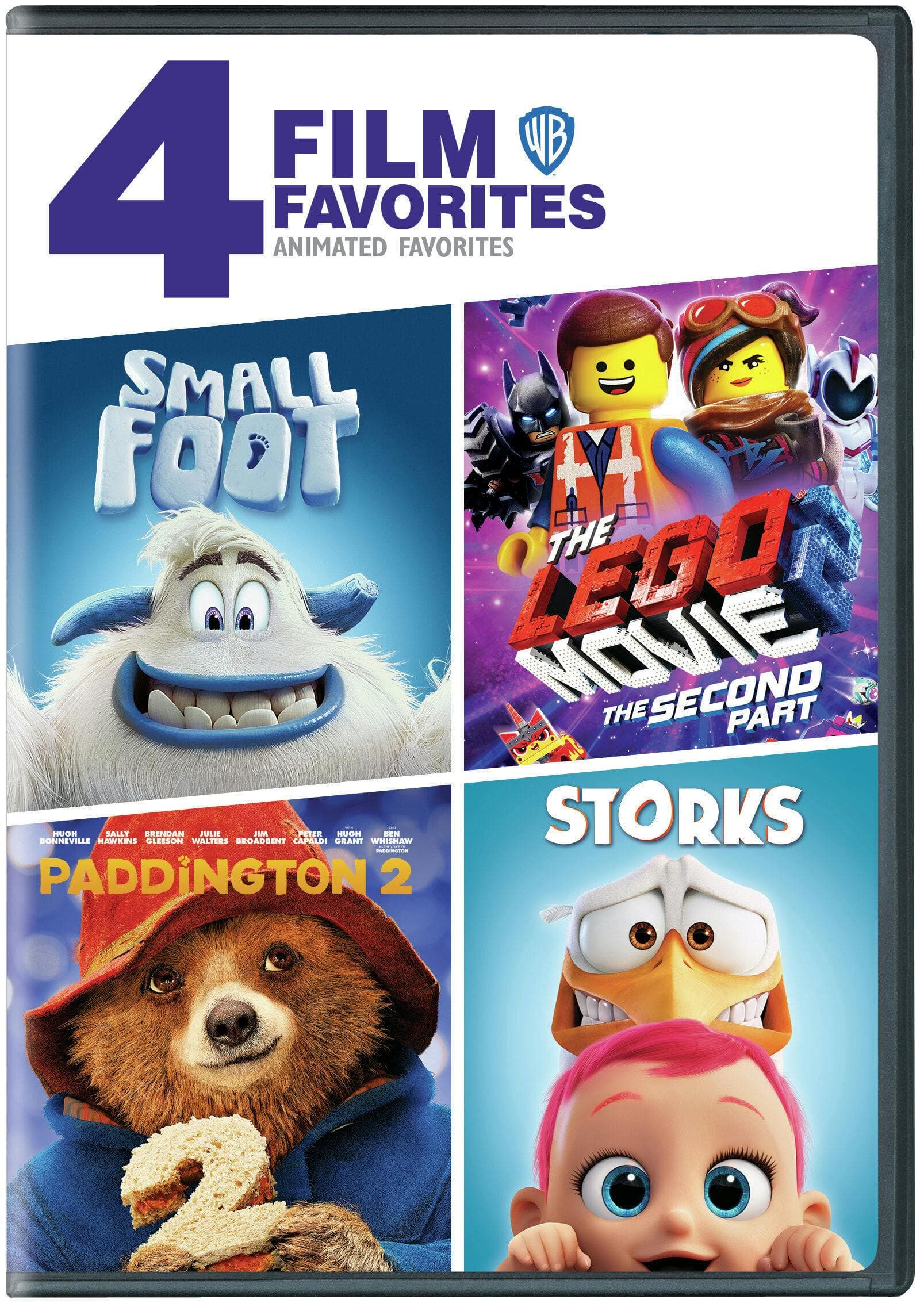 Smallfoot/The LEGO Movie 2/Paddington 2/Storks poster