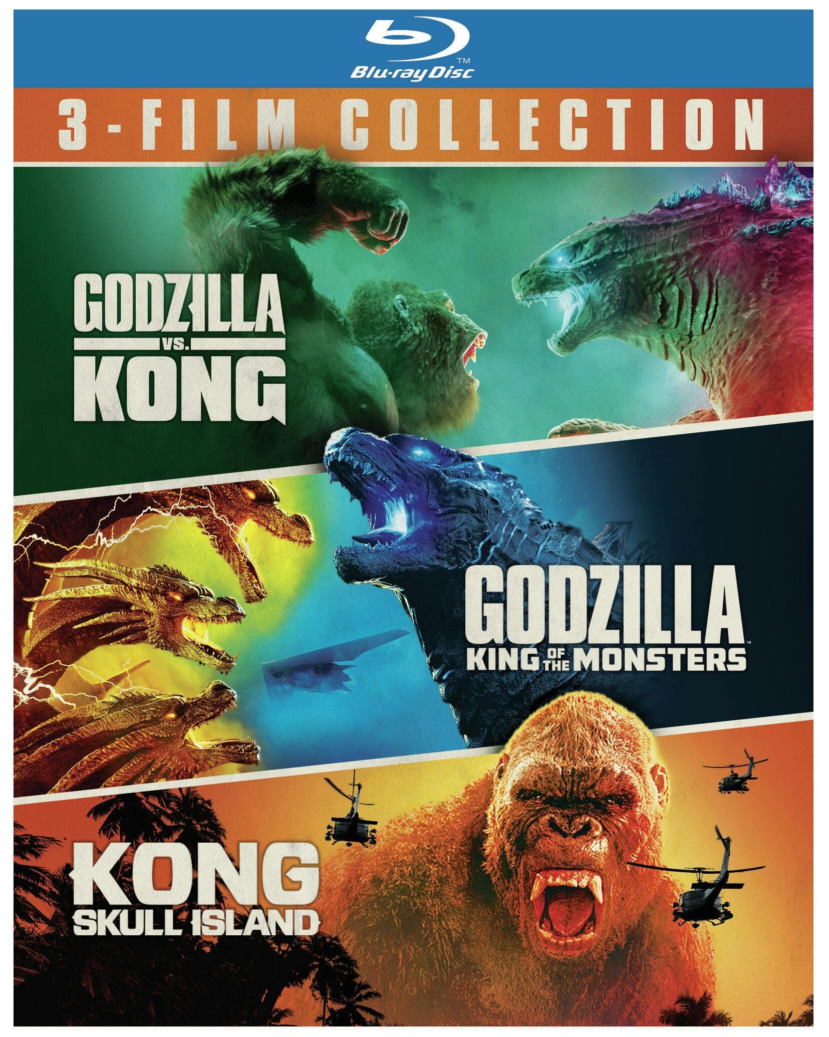 Godzilla/Godzilla: King of the Monsters/Kong: Skull Island (Box Set) poster
