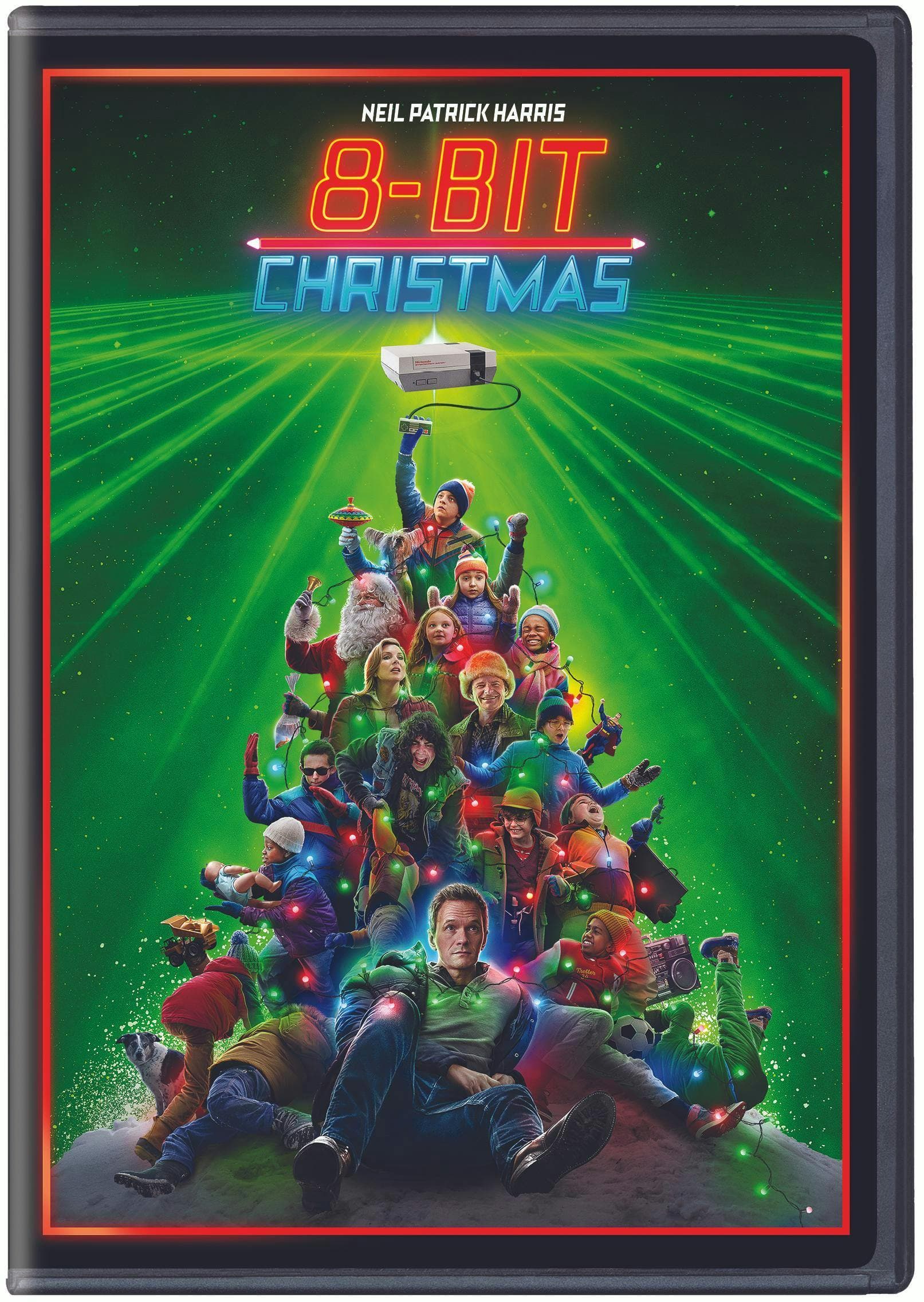 8-Bit Christmas poster