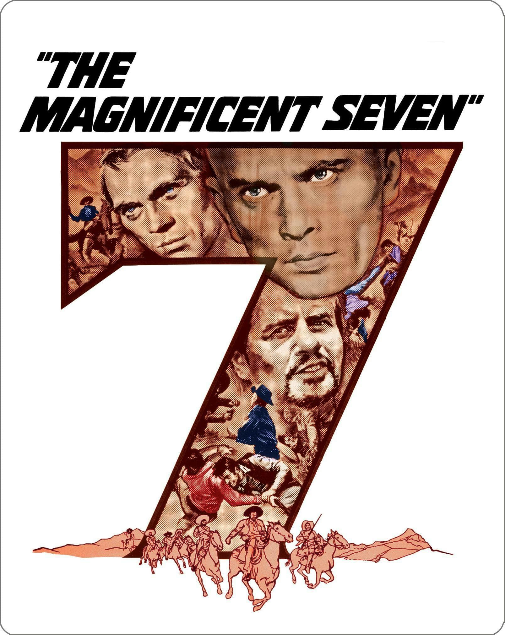 The Magnificent Seven - Limited Edition Steelbook poster