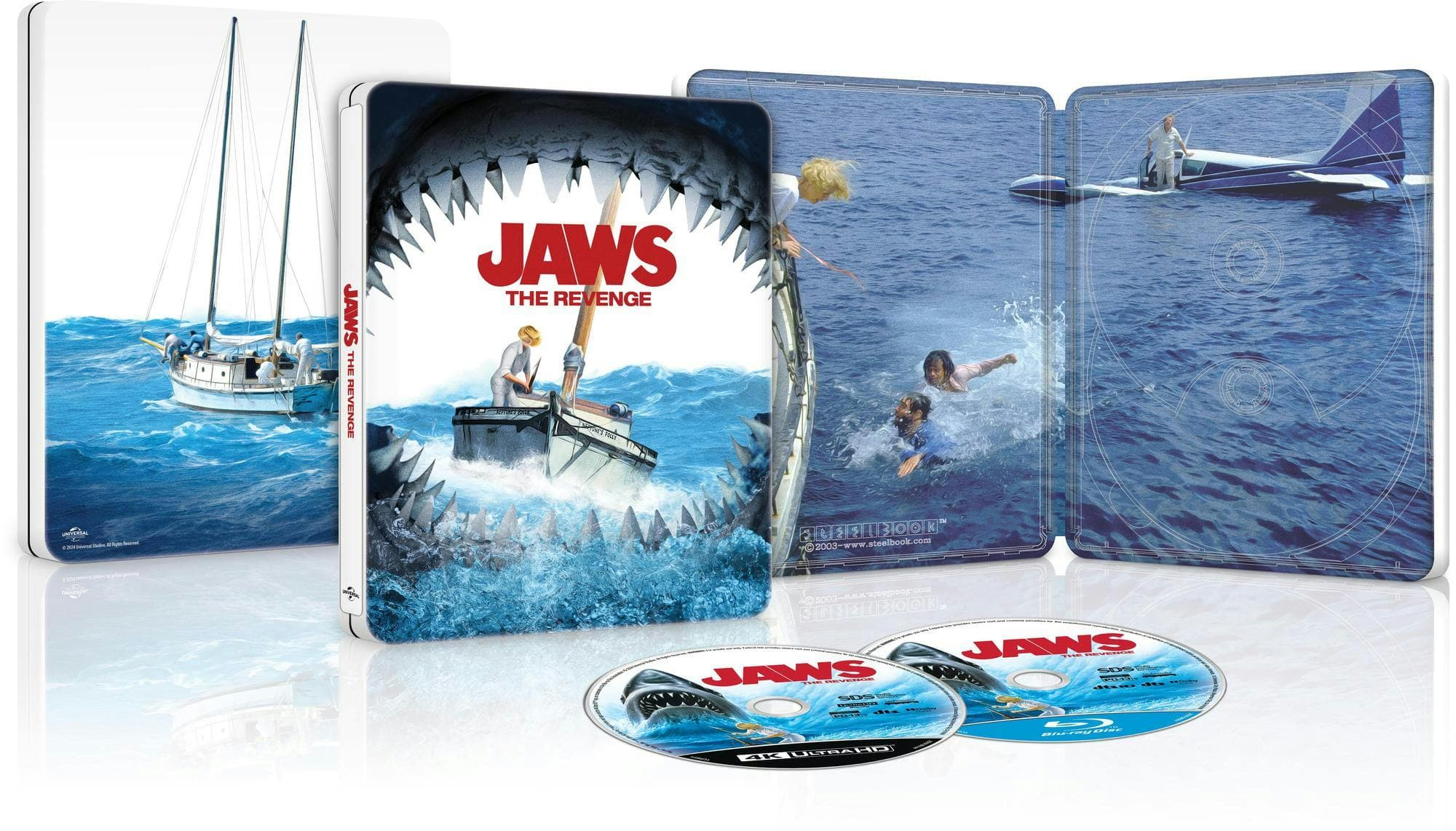 Jaws: The Revenge Limited Edition 4K Steelbook poster