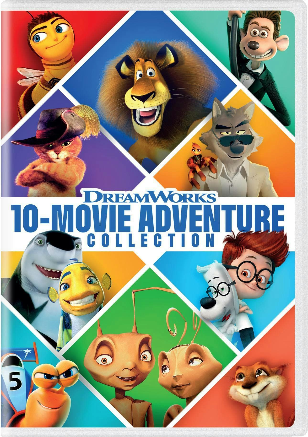 DreamWorks 10-Movie Adventure Collection poster