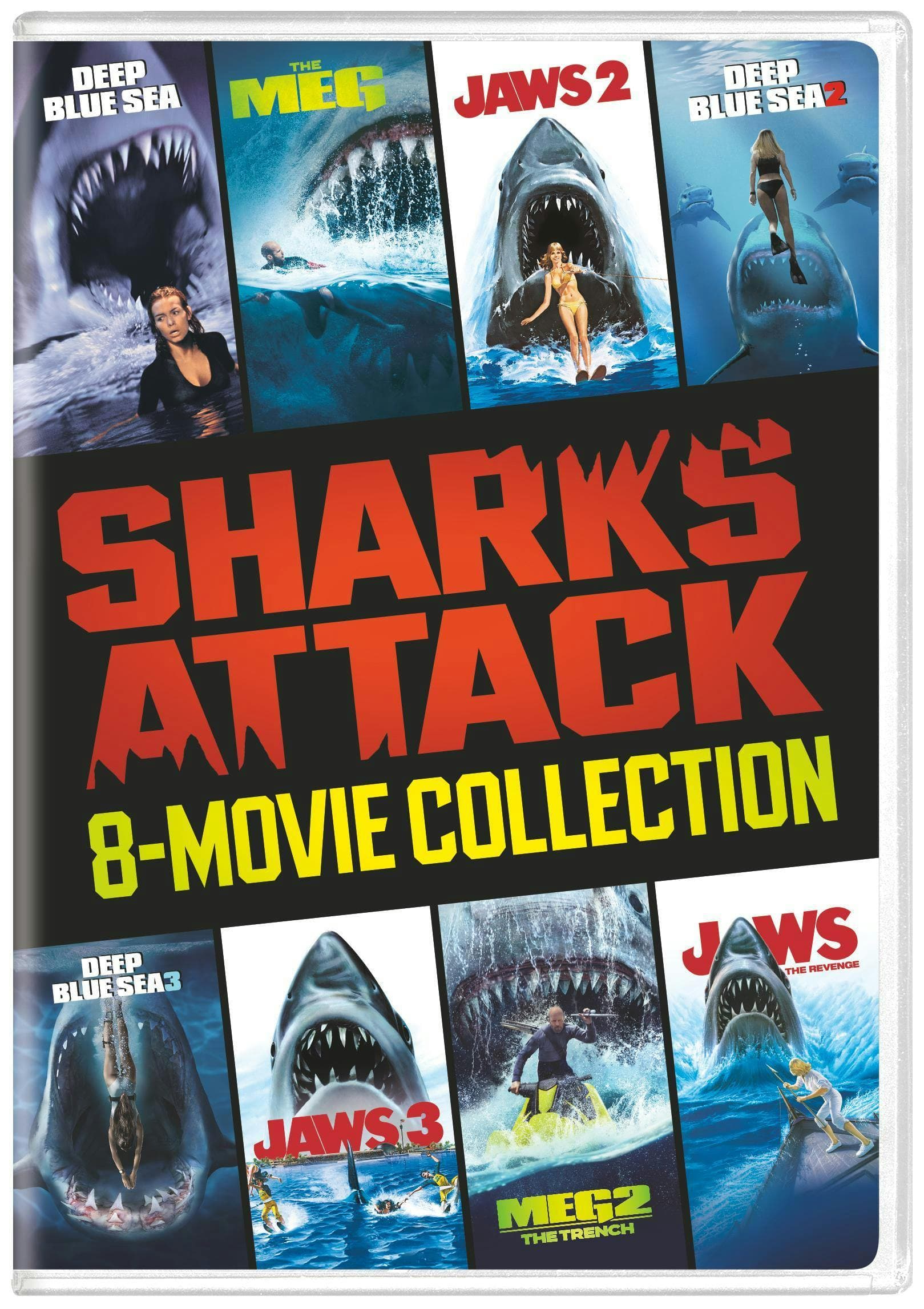 Sharks Attack 8 Film Collection poster