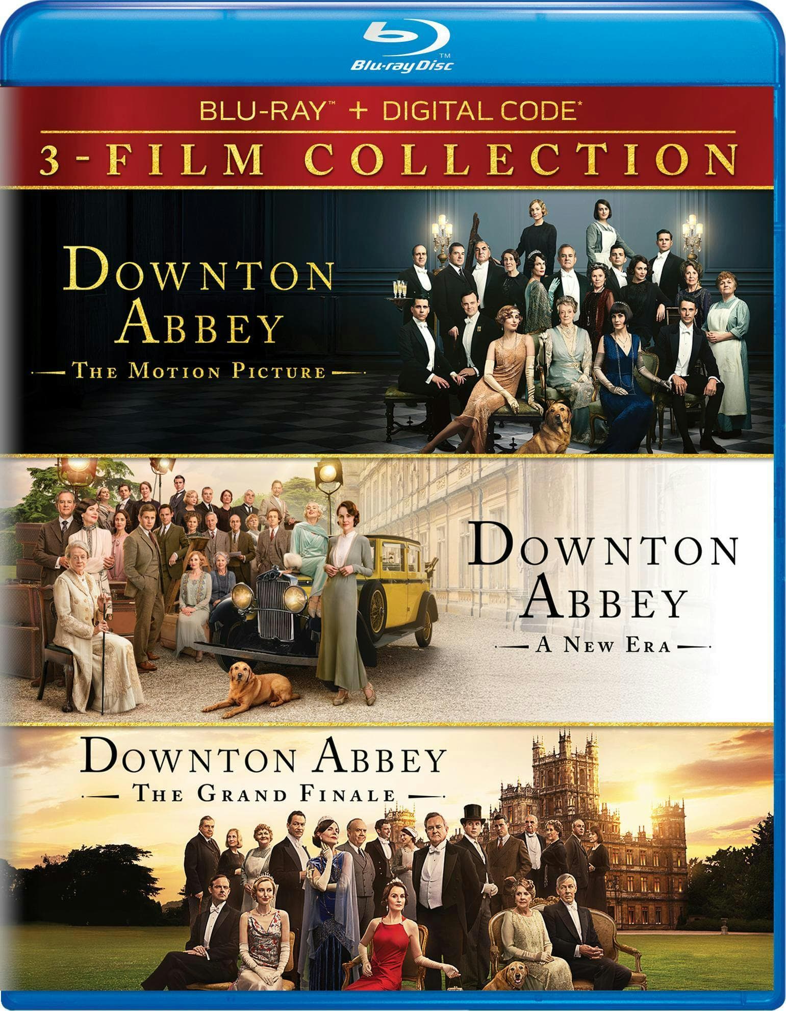 Downton Abbey 3-Film Collection poster