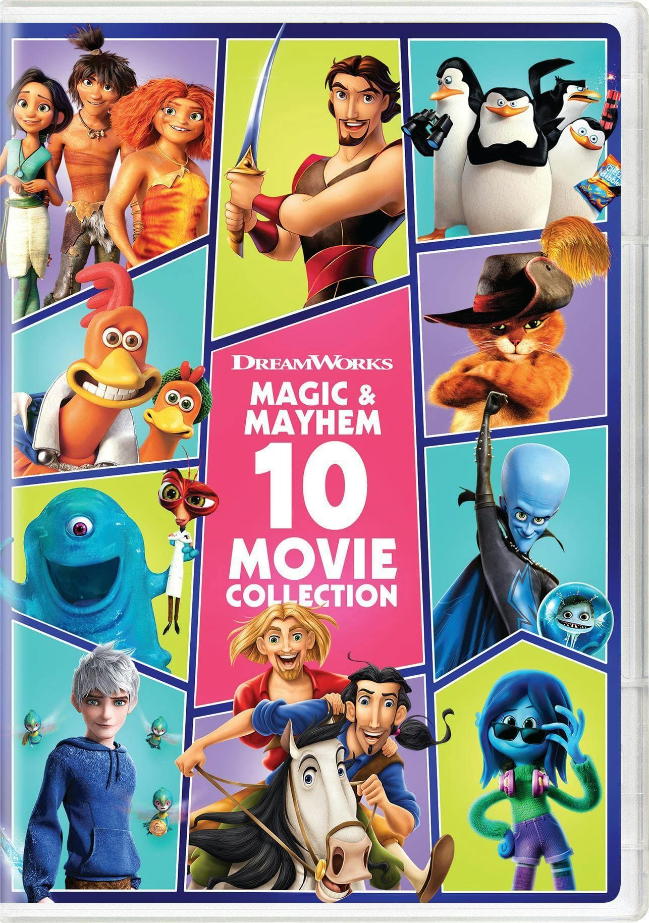 DreamWorks Magic & Mayhem 10-Movie Collection poster