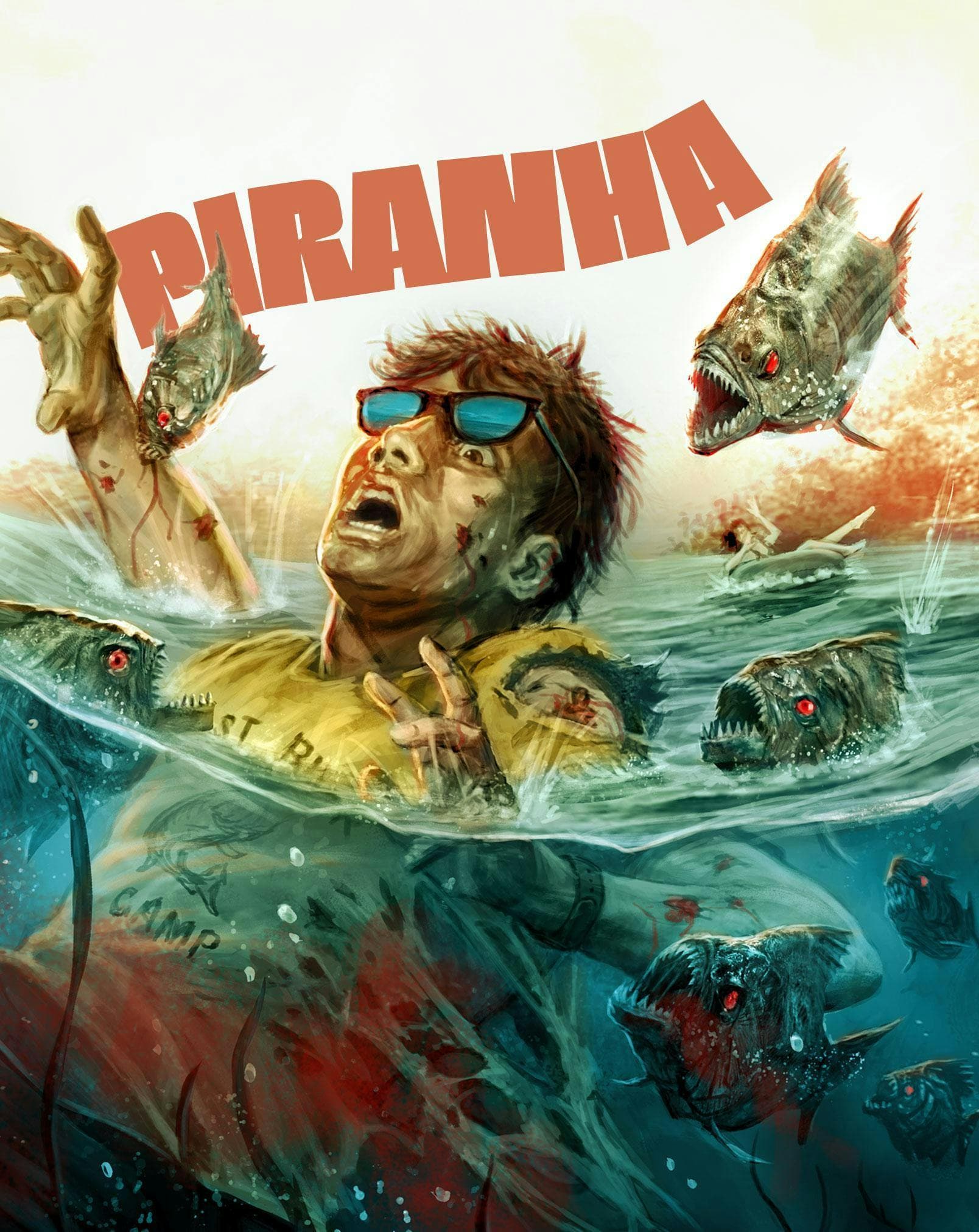 Piranha (1978) poster