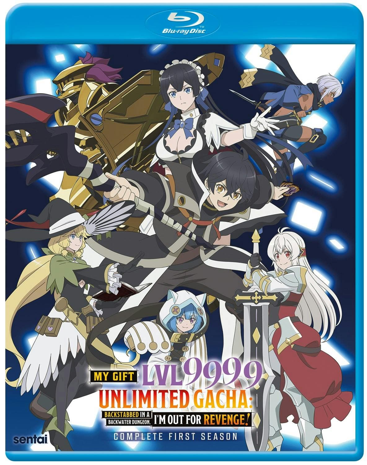 My Gift LVL 9999 Unlimited Gacha: Backstabbed in a Backwater Dungeon, I'm Out for Revenge! poster