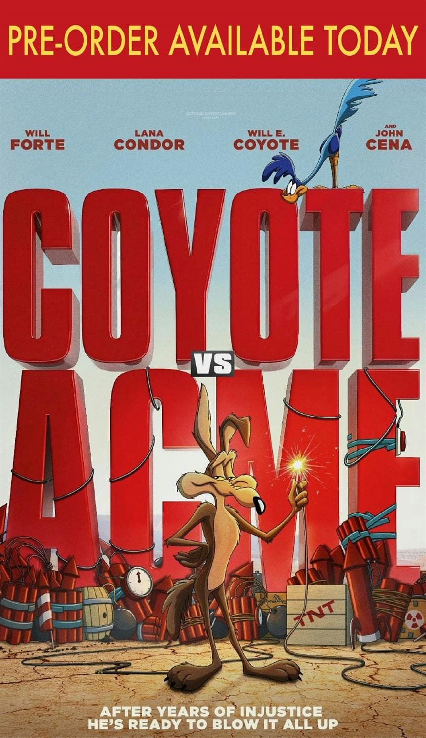 Coyote vs. Acme poster