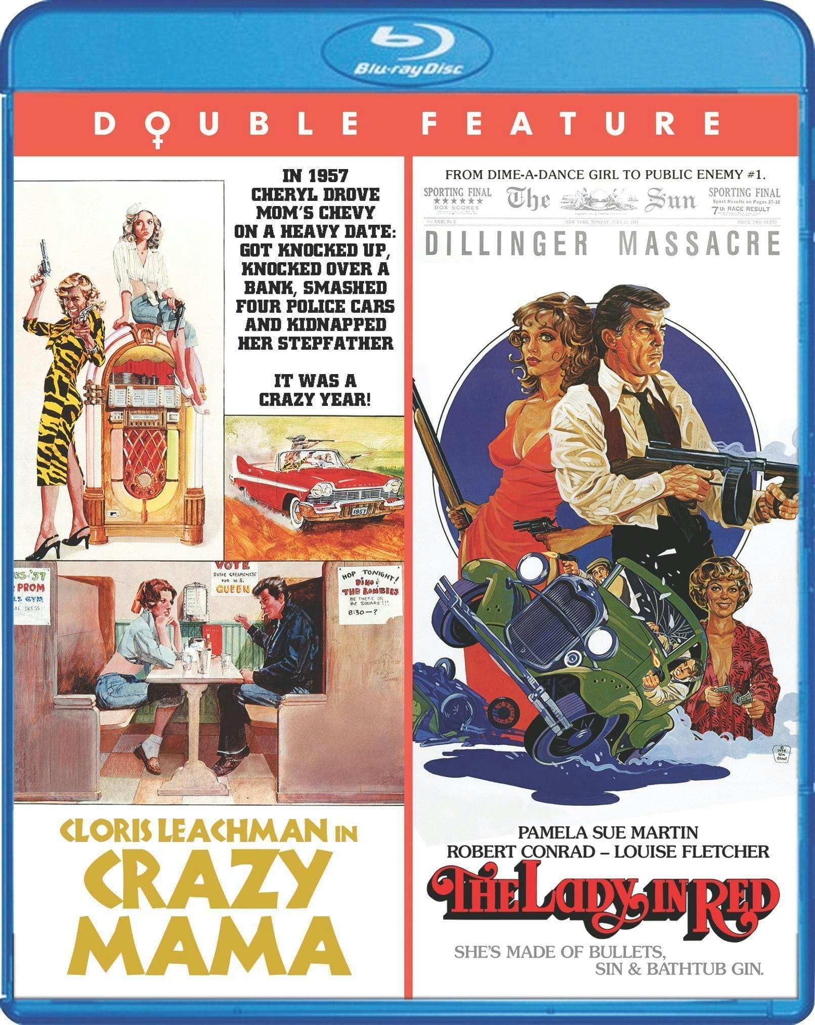 Crazy Mama/Lady In Red poster