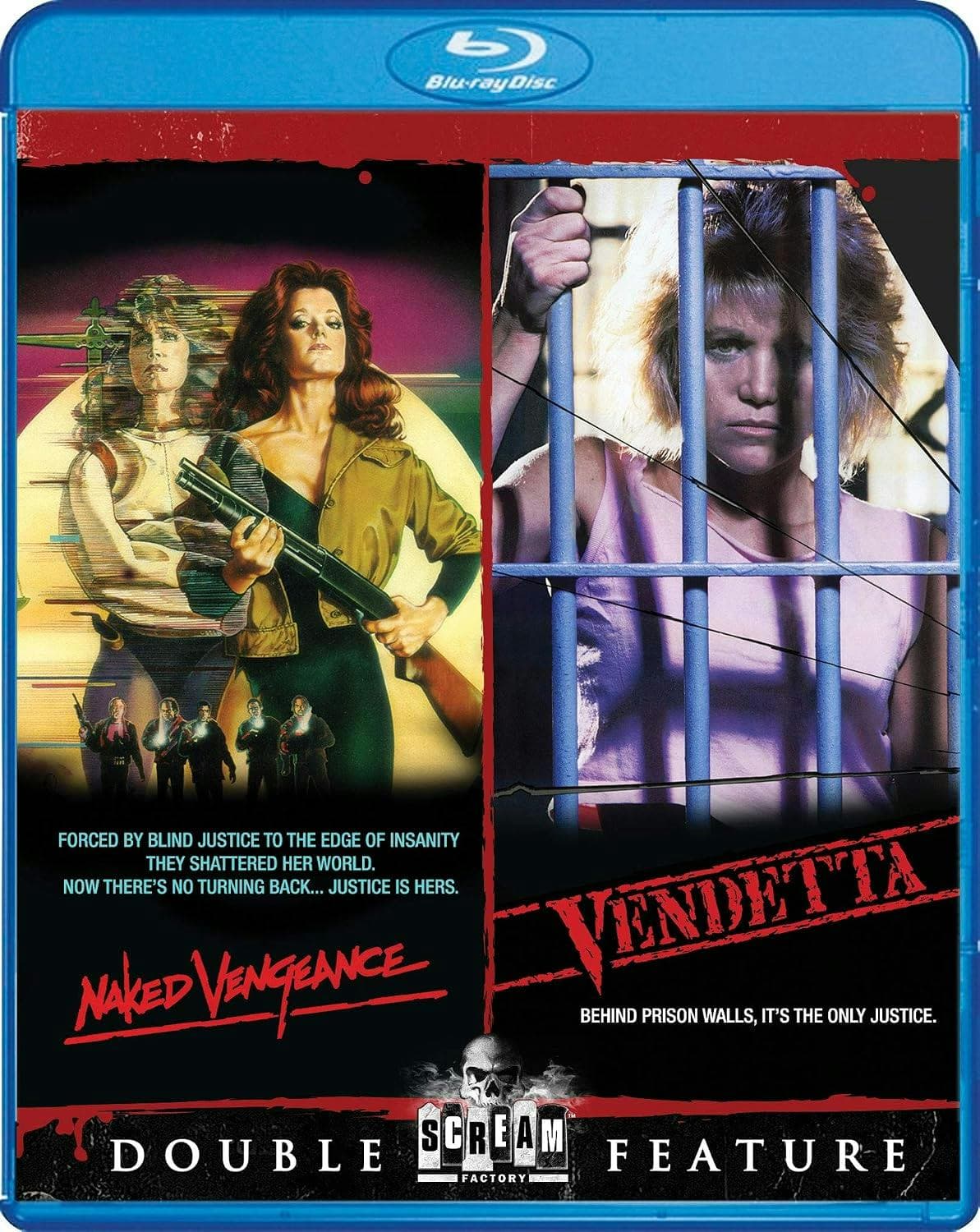 Naked Vengeance / Vendetta - Double Feature poster
