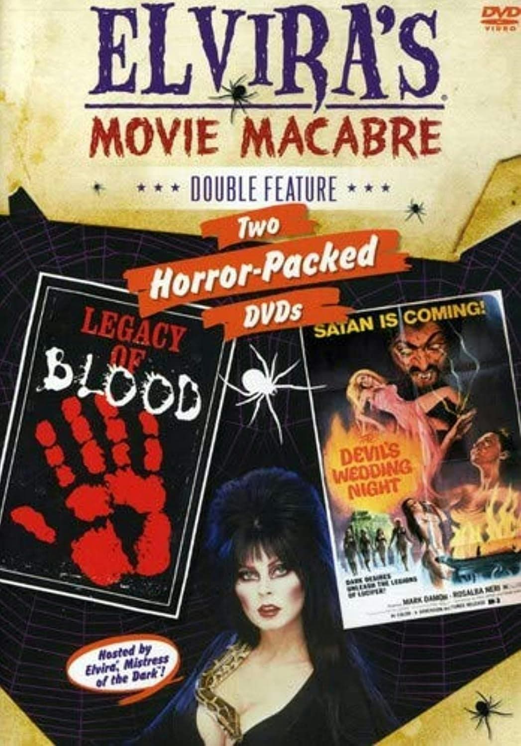 Elvira's Movie Macabre: Legacy of Blood / The Devil's Wedding Night Double Feature poster