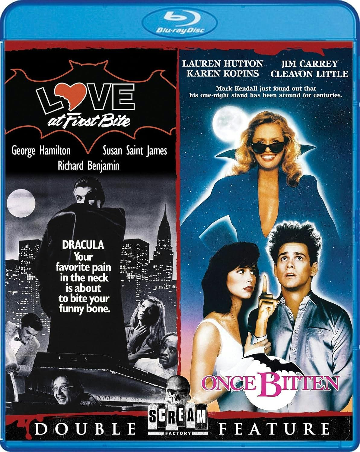 Love At First Bite / Once Bitten - Double Feature poster