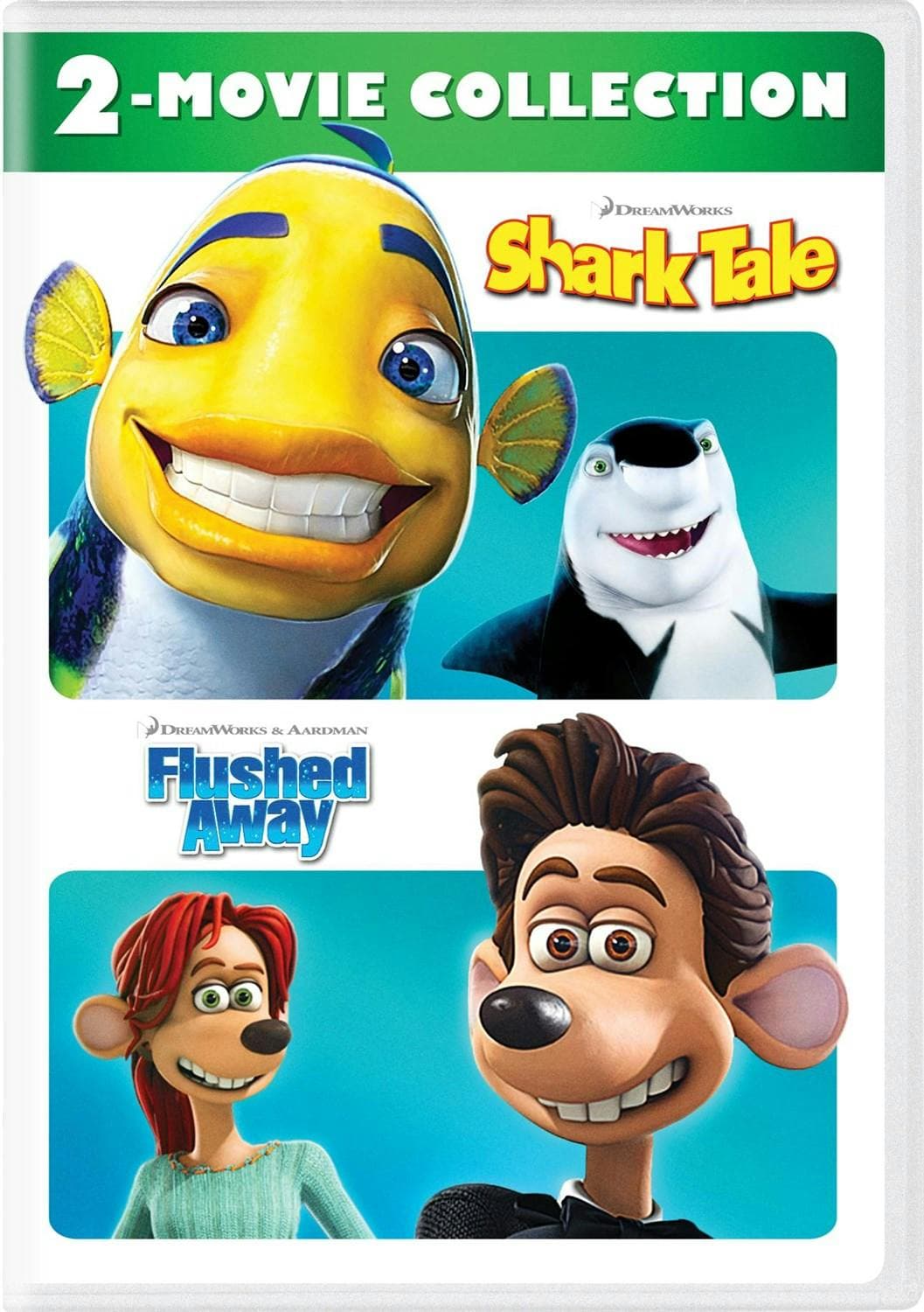 Shark Tale/Flushed Away poster